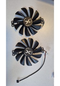 Resim Xfx Speedster Qıck 210 Radeon Rx 6500xt Gaming Gpu Fan 1 