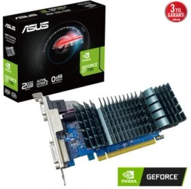 Resim Sapphire Asus GT730-SL-2GD3-BRK-EVO 2GB DDR3 Ekran Kartı HDMI DVI 64BIT Yüksek Performans ve Uyumluluk 