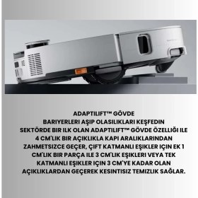 Resim Roborock Saros 10 Akıllı Robot Süpürge + Huawei Vücut Analiz Akıllı Baskül Hediye 