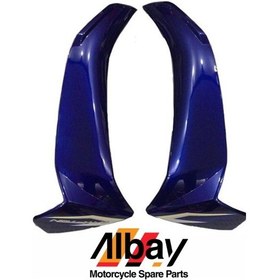 Resim Yamaha Crypton C8 Dış Dizlik Takım Mavi 2010-2015 