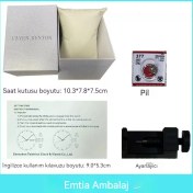 Resim Caven Denton Rahat Marka Izle Erkekler En Lüks Paslanmaz Çelik 3ATM Su Geçirmez Daydate Casıo (Yurt Dışından) 