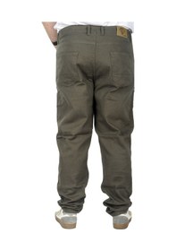 Resim Mode Xl Büyük Beden Erkek Gabardin Pantolon 5 Cep Doğa Classic 22920 Haki Haki 