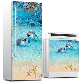 Resim Buzdolabı Ve Bulaşık Makinası Beyaz Eşya Sticker Kaplama Yunus Ba (540884419) 