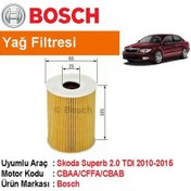 Resim Skoda Superb 2.0 Tdı Yağ Filtresi 2010-2015 Bosch 