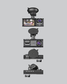 Resim Zengemtx Full Hd Üç Kameralı Araç Kamerası 170 Geniş Açılı Ve Park Destekli 