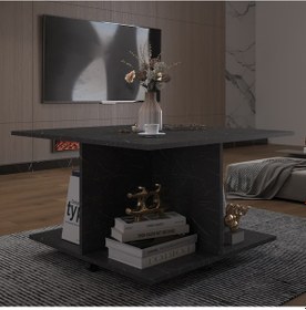 Resim Asra Trend Orta Sehpa - Os002 Royal Mermer 