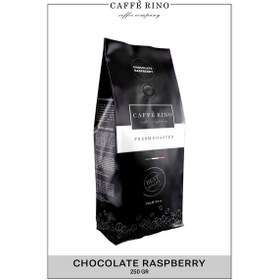 Resim Caffe Rino Chocolate Rasberry French Press İçin Öğütülmüş Filtre Kahve 250 G 