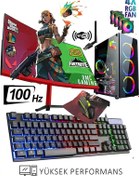 Resim DMC N90x (GTA 5) I7-860,16gb Ram,256gb Ssd,4gb Gt740 Ekran Kartı,24"curved Oyuncu Masaüstü Bilgisayar 