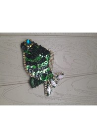 Resim Balık Broş Yeşil 