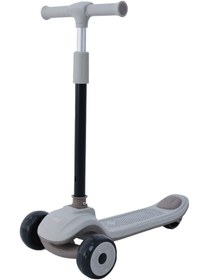 Resim Prego Bluetooth Özellikli Işıklı Katlanabilir Nitro Scooter Bej 