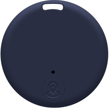 Hfambition Mavi Yuvarlak Bluetooth 5.0 Takip Cihazı, İki Yönlü Alarm, Akıllı Konum Belirleme, Anahtar-çanta-küçük Eşya Kayıp Engeli