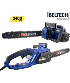 Resim SCHUTZENGER Ibeltech Schutzenger 2400 Watt Elektikli Testere Ağaç Kesme Testeresi 40 Cm Palalı 