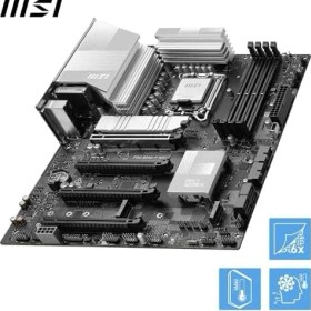Resim Peri Store Msı MB Pro B860-P Wıfı Soket 1851 Ddr5 8600MHZ(OC) 3xm.2 1x Tb4 HDMI Dısplay 5g Lan Wıfı 7 Atx 
