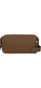 Resim Hype Store Dopp Kit Kahverengi Seyahat Çantası 20X10X10 Cm Kişisel Bakım için Şık Tasarım 