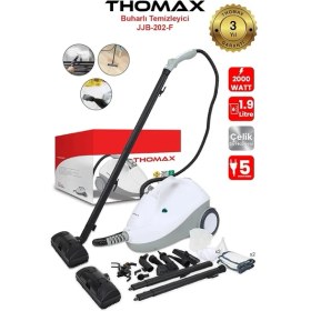 Resim CetKing Fonksiyonlu Buharlı Temizleyici Buharlı Temizlik 2000 Watt 1.9lt 