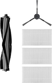 Resim Karaca Vantuz Off Road 2in1 (RS007) Robot Süpürge Uyumlu 5'li Yedek Parça Seti - Muadil Ürün 