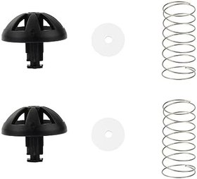 Resim Kahve Makinesi Demleme Sepeti Alt Yaylı Tıpa Kitleri Bay Coffee Hamilton Brew Basket 185774-000-000,154446-000-000 için Yedek (Siyah 2 Paket) 