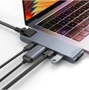 Resim Marcador Baseus Thunderbolt 7in1 Type C,ethernet,hdmi Usb 3.0,sd,hub Çoğaltıcı Adeptör 