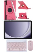 Resim Samsung Galaxy Tab A9 4gb 64gb 8.7'' TABLET+PEMBE KILIF+KALEM+PEMBE KLAVYE+MOUSE 