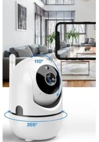 Resim 360 Dönebilen Gece Görüşlü Masa Üstü Hd Kamera 