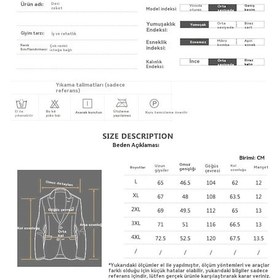 Resim Erkek Dik Yaka Peluş Deri Ceket Mavi 