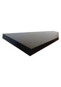 Resim Yankı-BYEG 70 cm Mat Siyah Mdf Duvar Rafı Gizli Bağlantı Kitaplık 