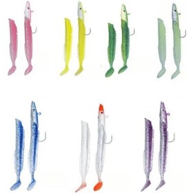 Resim Fujin Salt Eel 13Cm 22Gr 2'Li Silikon Yem 