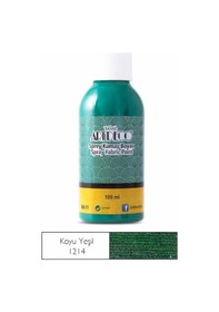 Resim Sprey Kumaş Boyası 1214 Koyu Yeşil Karışık, Çok Renkli 