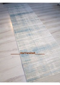 Resim Tiffany Halı Tuana Tu214Mavi Halı Yolluk 100X180 Cm 