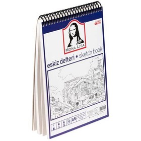 Resim Mona Lisa Eskiz Defteri Telli A5 120 GR 50 YP MN13-5 