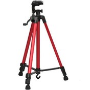 Resim Sones Taşınabilir Telefon Canlı Selfie 3366 Tripod Standı Dv Slr Kamera Otomatik Zamanlayıcı Tam Işık Braketi Kırmızı 