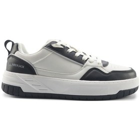 Resim Lumberjack Elına 5fx Beyaz Kadın Sneaker Beyaz-sıyah Beyaz - Siyah 