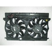 Resim Fan Motoru Davlı (365 Mm+365 Mm-4 Fıs-400W+400W)/ Audı A4 S4 Rs4 