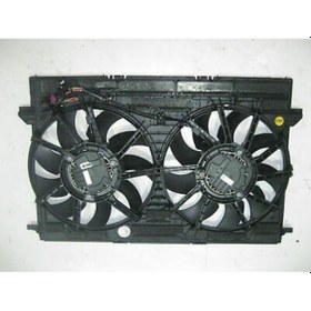 Resim Fan Motoru Davlı (365 Mm+365 Mm-4 Fıs-400W+400W)/ Audı A4 S4 Rs4 
