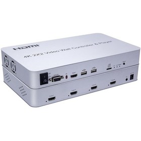 Resim Gplus 4Kvw244P Bilgisayarsız Usb Oynatma Özelliklli 4K Video Wall 