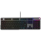 Resim Msı Strıke 600 Kailh Midnight Pro Silent RGB Oyuncu Q Klavye 
