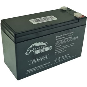 Resim Mustang 12v 7ah Oyuncak Araba Alarm Ups Akü 