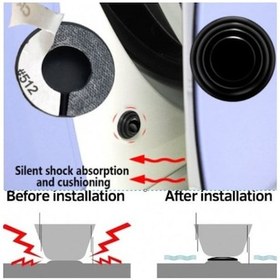 Resim Araba Kapı Darbe Ve Ses Emici Kapı Kaput Bagaj Çarpma Önleyici 