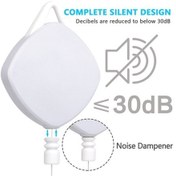 Resim Treasures Htc Vive Pro//oculus Rift/oculus Quest Link/oculus Quest 2 Vr Kablo Yönetim Sistemi İçin Mftd 6 Adet Teleskopik Tavan Kasnağı - Beyaz Beyaz 