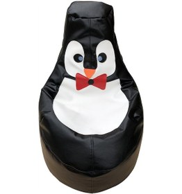 Resim Deri Penguen Armut Koltuk 67 60 25 Cm 