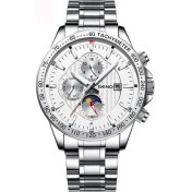 Resim 2xudc C101 10*10*10 Oem Odm Üç Göz ve Altı Iğne Işıklı Dekoratif Takvim Ay Fazı Kuvars Saatler Su Geçirmez Erkekler Punk Tarzı (Yurt Dışından) 