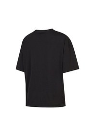 Resim New Balance Lifestyle Kadın Tshirt Siyah Siyah 