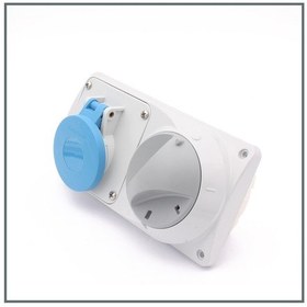 Resim Palazzoli Prima Serisi Anahtarlı Priz 16a (ıp44) 230v (yatay) 2p+ 