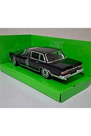 Resim WELLY 1.24 ÖLÇEK WELLY MARKA LİSANSLI MERCEDES BENZ 600 PULMAN SİYAH RENK 