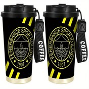 Resim Fenerbahçe Spor Kulübü tasarımıyla bir 18Oz Paslanmaz Çelik Bardak, Kahve İçin İdeal. Çift Duvarlı Vakum İzolasyonu, Tekrar Kullanılabilir ve Sadece Elde Yıkanabilir. Açık Hava Aktiviteleri, Kamp, Ev Kullanımı veya Tatil Partileri İçin Harika Bir Hediye. 