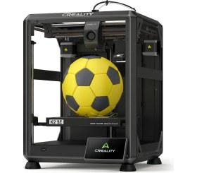 Resim Creality K2 Se 3D Yazıcı, 500 Mm/sn Yüksek Hızlı Baskı, Cfs ile Uyumlu Çok Renkli 3D Yazıcı, Sağlam Metal Çerçeve, Otomatik Tesviye, Doğrudan Tahrikli Ekstruder, Derleme Hacmi 220×215×245 mm 