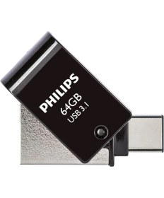 Resim 64GB Otg Dual Drive Type-C ve USB Flash Bellek 