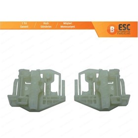 Resim Bmw X3 E83 2003-10 için Ön veya Arka Kapılar Cam Kriko Klipsleri N11.2275 