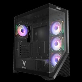 Resim Vento 850w 80+ Bronze Vg4202fla Gaming E-atx Pc Kasası 360mm Soğutma Desteği 