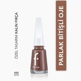 Resim Flormar Nail Enamel Yoğun Pigmentli Oje 490 Selective 